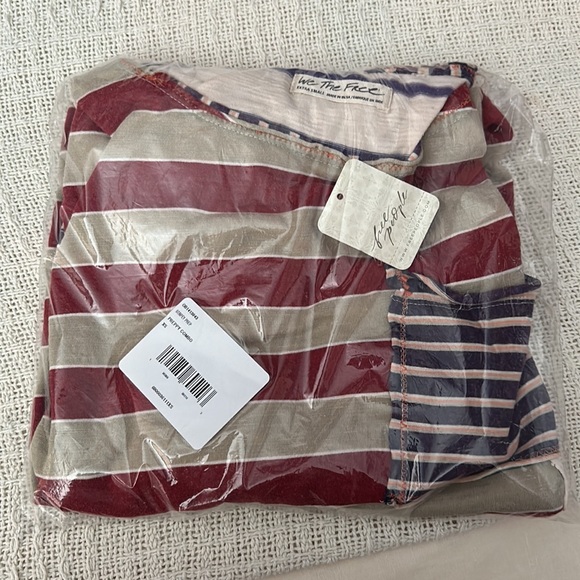 NWT Free People | Stripey Prep T-Shirt | XS - Picture 10 of 16